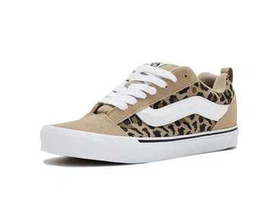 Vans Knu Skool Athletic Shoes Leopard Incense: Men's 7 - Women's 8.5 Medium In Neutral