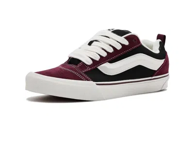 Vans Knu Skool Athletic Shoes Nineties Port/black: Men's 10 - Women's 11.5 Medium In Brown