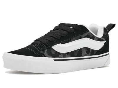 Vans Knu Skool (big Kid) Kid's Shoes Leopard Black: 5 Big Kid M