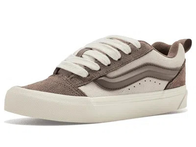Vans Knu Skool (big Kid) Kid's Shoes Walnut/marshmallow: 5 Big Kid M In Brown