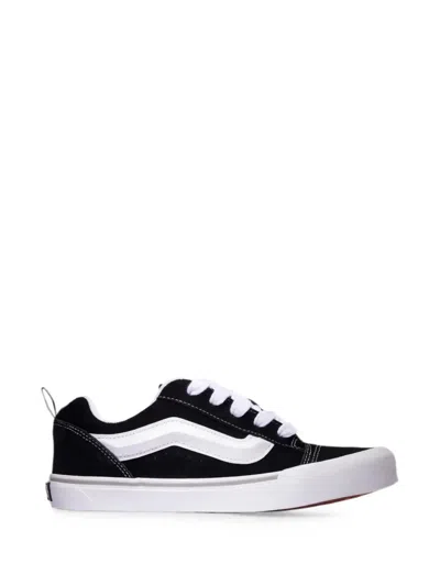 Vans Kids' Knu Skool "black/white" Sneakers