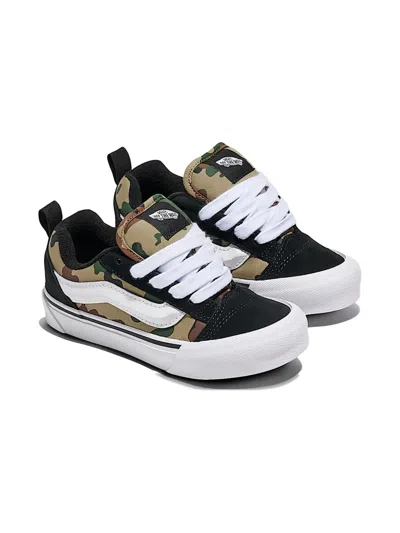 VANS KNU SKOOL "CAMO/BLACK" SNEAKERS
