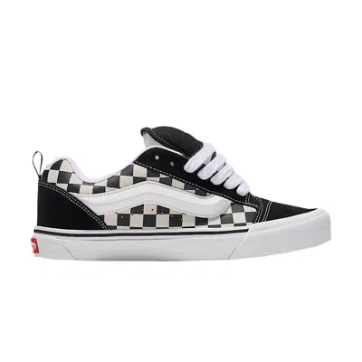Pre-owned Vans Knu-skool 'checkerboard - Black White' | Men's Size 7.5