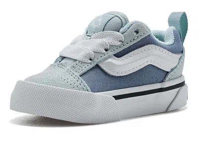 Vans Knu Skool Elastic Lace (infant/toddler) Kid's Shoes Dawn Mist : 3 Infant M