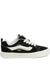 Vans Knu Skool Embroidered Low-top Sneakers In Black