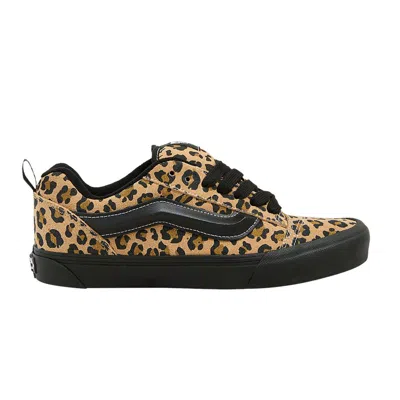 Pre-owned Vans Knu-skool 'leopard' In Yellow