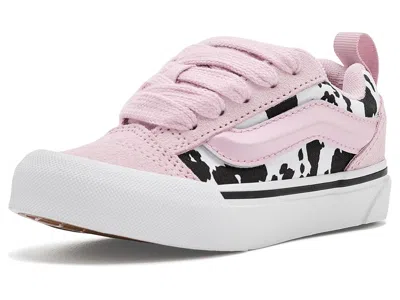 Vans Knu Skool (little Kid) Kid's Shoes Cow Pale Petal Pink: 13.5 Little Kid M In Multi