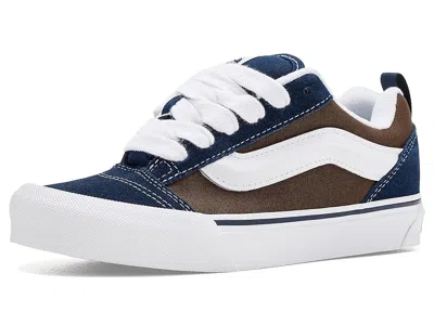 Vans Knu Skool (little Kid/big Kid) Kid's Shoes Nineties White : 4.5 Big Kid M, Canvas In Multi