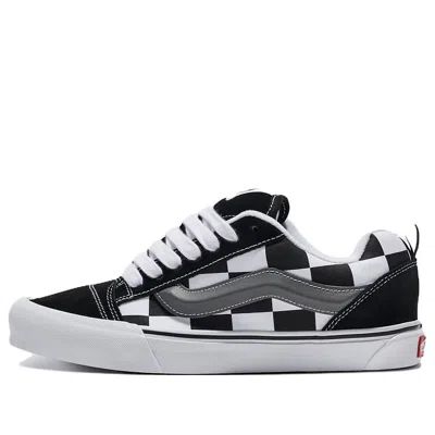 Vans Knu Skool Mega Check 'black White' In Multi