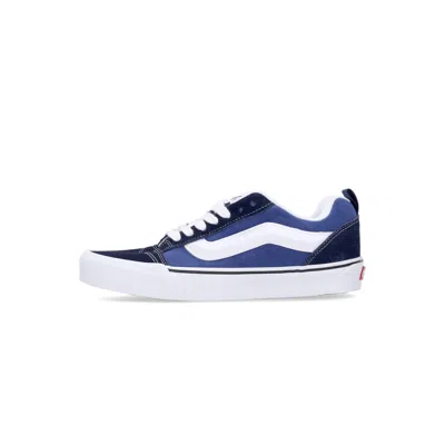 Vans Knu Skool Sneakers In Navy And White