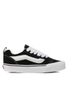 Vans Knu Skool Sneaker In Black