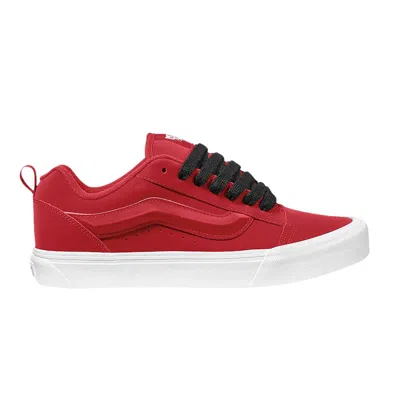 Pre-owned Vans Knu-skool 'red Black'