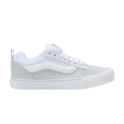 Pre-owned Vans Knu-skool 'retro Skate - White Red' In Grey