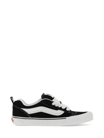 Vans Knu Skool Sneakers In Navy And White