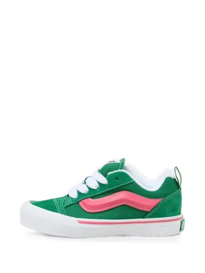 Vans Kids' Knu Skool Sneakers In Green