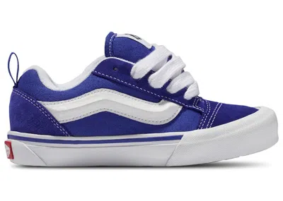 Pre-owned Vans Knu Skool Sneakers In Blue/true White