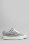 Vans Knu Skool Sneakers In Grey Suede In Gray