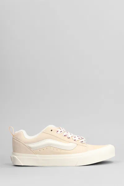 Vans Knu Skool Sneakers In Rose-pink Suede