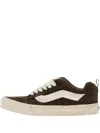 Vans Knu Skool Suede Sneakers In Brown