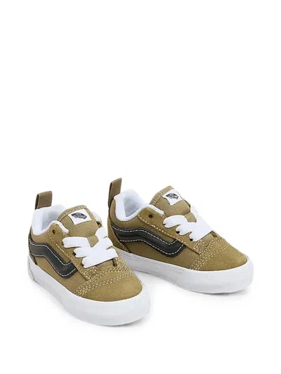 Vans Kids' Knu Skool Suede Sneakers In Green