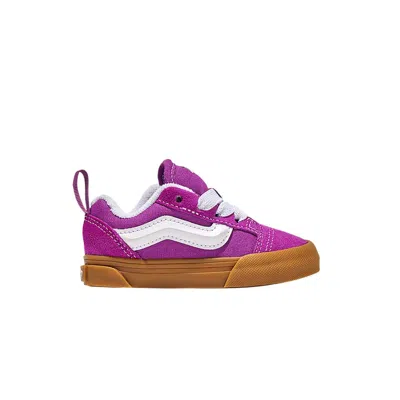 Pre-owned Vans Knu-skool Toddler 'bright Purple Gum' | Infant Size 7