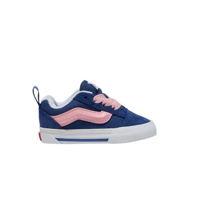 Pre-owned Vans Knu-skool Toddler 'navy Blue Pink' | Infant Size 8