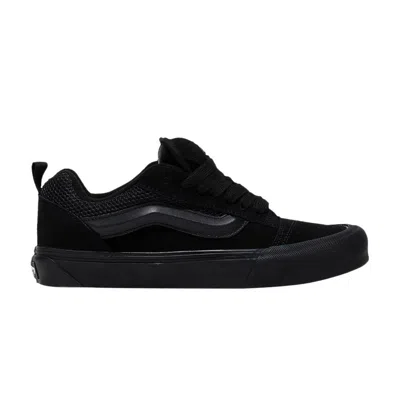 Pre-owned Vans Knu-skool 'triple Black'