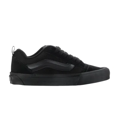 Pre-owned Vans Knu Skool 'triple Black' | Men's Size 4