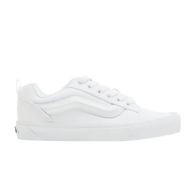 Pre-owned Vans Knu-skool 'true White'