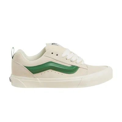 Pre-owned Vans Knu-skool 'vintage Suede - White Green' | Cream | Men's Size 11.5