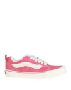 Vans Knu Skool Woman Sneakers Magenta Size 8 Leather In Magenta