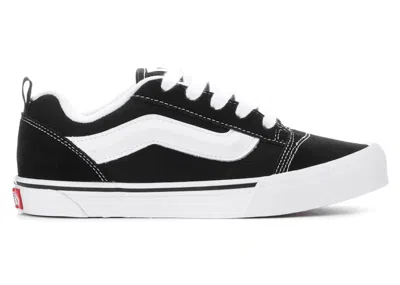 Pre-owned Vans Knu Skool (youth) Sneakers In Black/true White