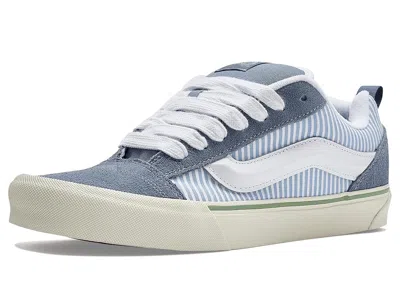 Vans Knu Skooltm Shoes Stripes Glacial Slate : In Multi