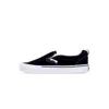 Vans Knu Slip Men's Low Shoe Black/true White In Black