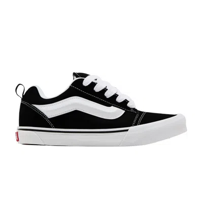 Pre-owned Vans Knu-skool Kids 'black True White' | Kid's Size 3