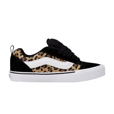 Pre-owned Vans Knu-skool 'leopard Black White' | Men's Size 11