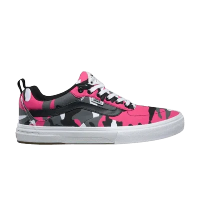 Pre-owned Vans Kyle Walker Pro 'camouflage' In Pink