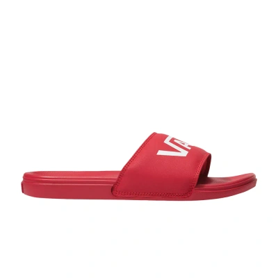 Pre-owned Vans La Costa Slide-on 'red'