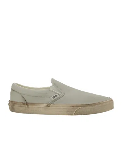 Vans Leather Slip-on Sneakers In Nude