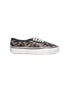 Vans Leopard Print Low-top Sneakers With Contrast Detailing In Animal Print