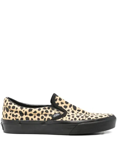 Vans Leopard-print Slip-on Sneakers In Multi