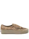 Vans Leopard-print Sneakers In Brown
