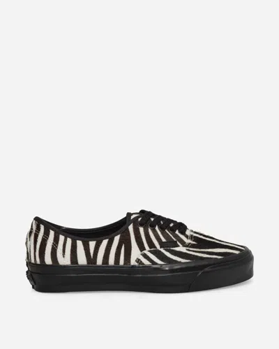 Vans Life Is Unfair Authentic 44 Lx Pony Hair Sneakers Zebra In Animal Print