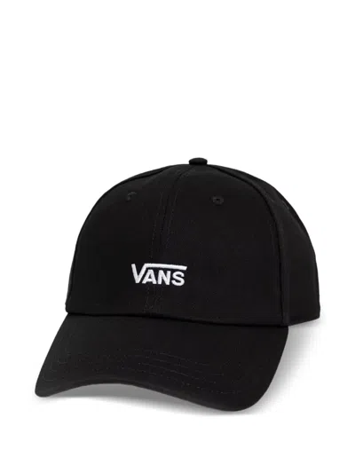 Vans Logo-embroidered Bow-detail Hat In Black