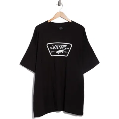 Vans Logo Graphic T-shirt In Black