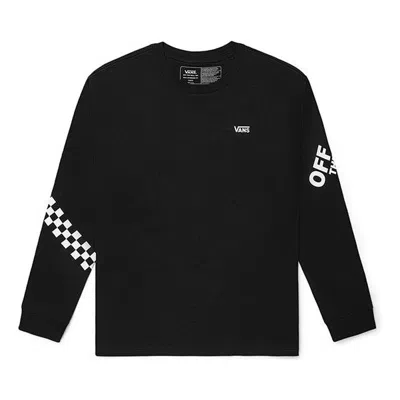 Vans Logo Long Sleeve T-shirt 'black'
