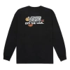 Vans Logo Long Sleeve T-shirt 'black'