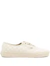 Vans Logo-patch Check-pattern Sneakers In Neutrals