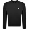 Vans Logo Sweatshirt Black In Black