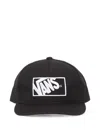Vans Logo-patch Baseball Cap In Black